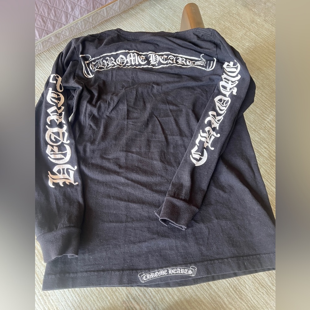 Chrome hearts, 100% authentic long sleeve shirt
